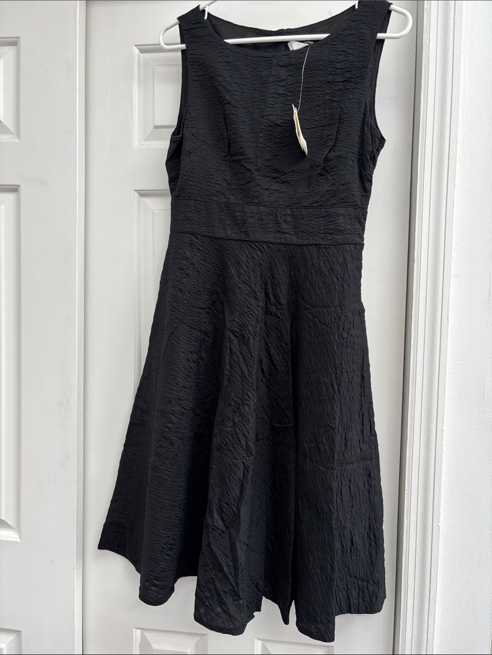 Pockets! J.Crew Classic Boat Neck Seersucker Dress